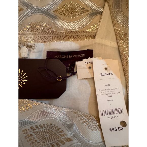 Marchesa Voyage Arabian Stars Align Sheath by size 4 - Picture 10 of 11